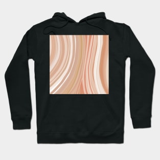 Desert colored stripes Hoodie